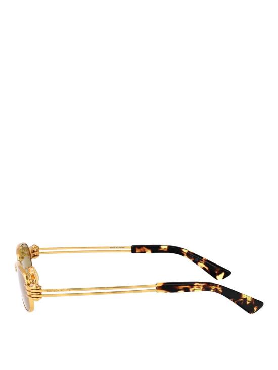 26FW 보테가베네타 선글라스 BV1381S002 Gold - BOTTEGA VENETA