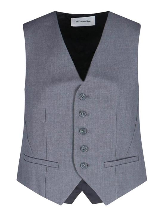 26SS 더프랭키샵 베스트 GELSOWAISTCOATDARKGREYMELANGE Grey