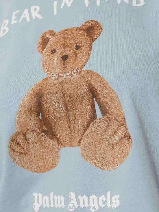  팜앤젤스 반팔 티셔츠 PWAA079F25JER0024160 Blue - PALM ANGELS