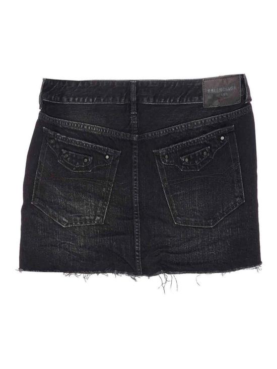 25FW 발렌시아가 와이드 레그 팬츠 852324TTW671037 Black - BALENCIAGA