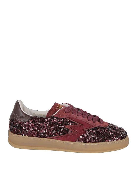 25FW 모아 마스터 오프 아트 스니커즈 CL124BORDEAUX Dark Red