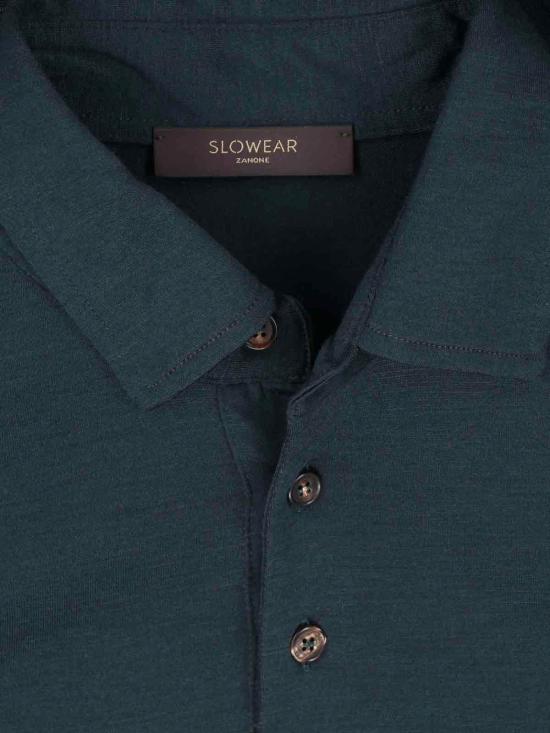 25FW 자노네 폴로 티셔츠 815132ZM232Z2849 Green - ZANONE