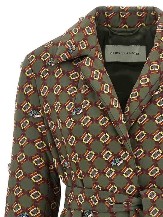 25FW 드리스 반 노튼 미디 스커트 102442072 Light Brown - DRIES VAN NOTEN