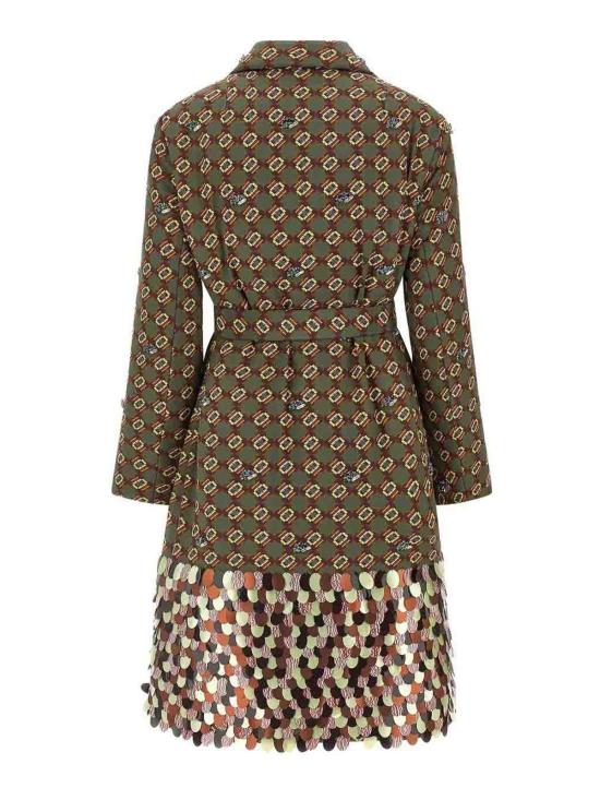 25FW 드리스 반 노튼 미디 스커트 102442072 Light Brown