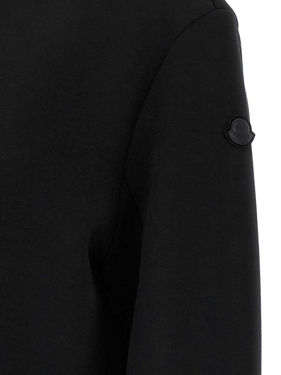 25FW 몽클레어 몽클레어 x EE72 바이 에드워드 에니풀 스웨트셔츠 K24038G0000289AYC999 Black - MONCLER