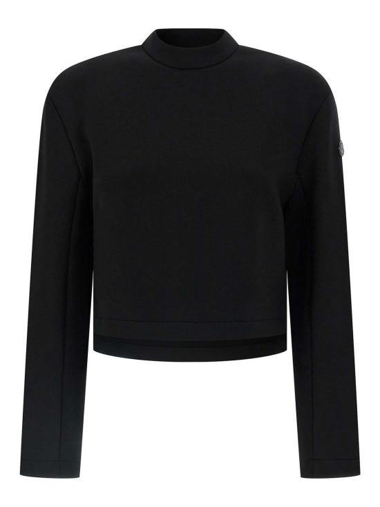 25FW 몽클레어 몽클레어 x EE72 바이 에드워드 에니풀 스웨트셔츠 K24038G0000289AYC999 Black