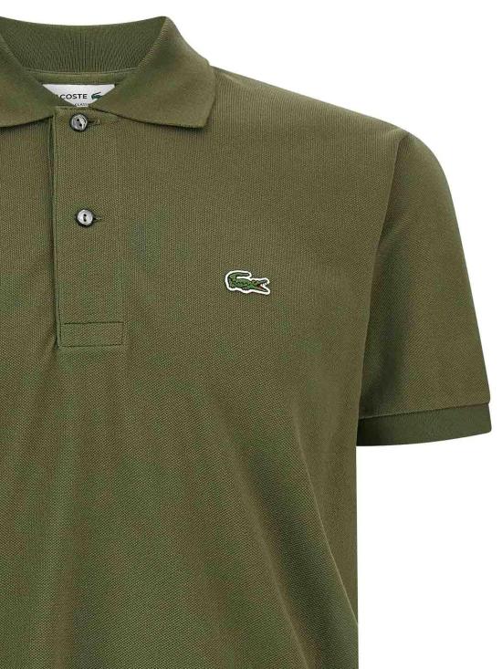  라코스테 클래식 핏 피케 폴로 셔츠 L1212E9F Green - LACOSTE