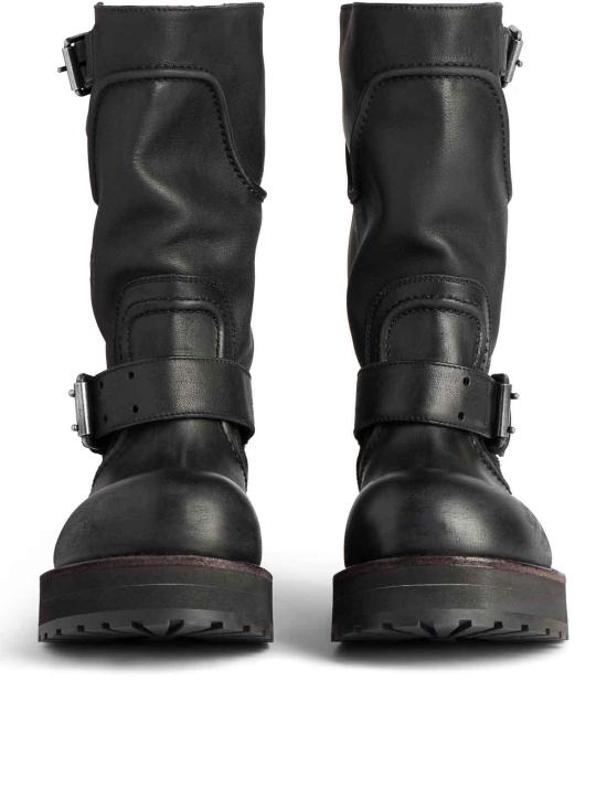 25FW 발렌시아가 VENOM 베놈 미들 부츠 833585WCAL11080 Black - BALENCIAGA