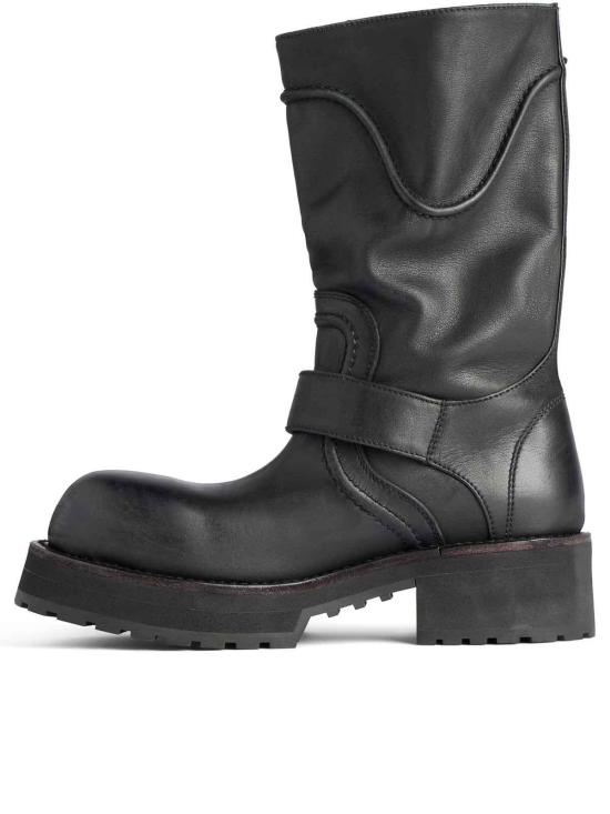 25FW 발렌시아가 VENOM 베놈 미들 부츠 833585WCAL11080 Black - BALENCIAGA