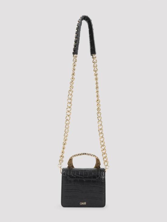 25FW 로베르토 카발리 숄더백 SKB025PZ97505051 Black - ROBERTO CAVALLI
