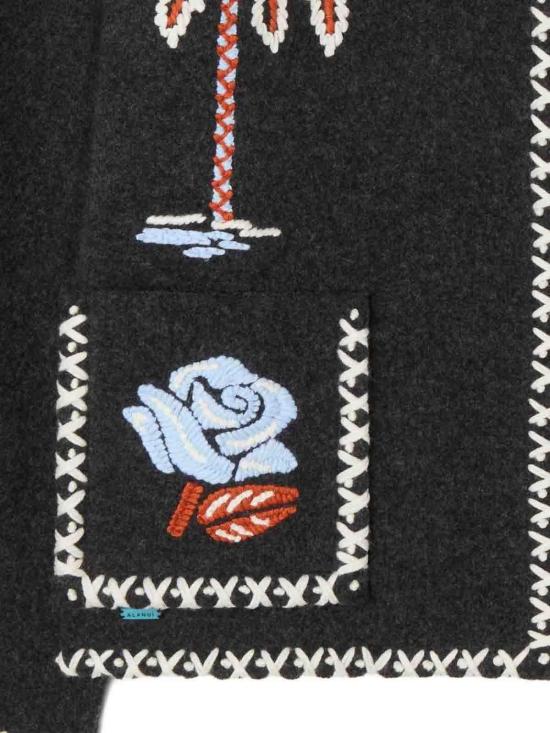 25FW 알라누이 자켓 LWHQ01BE25KNI0020784 Black - ALANUI