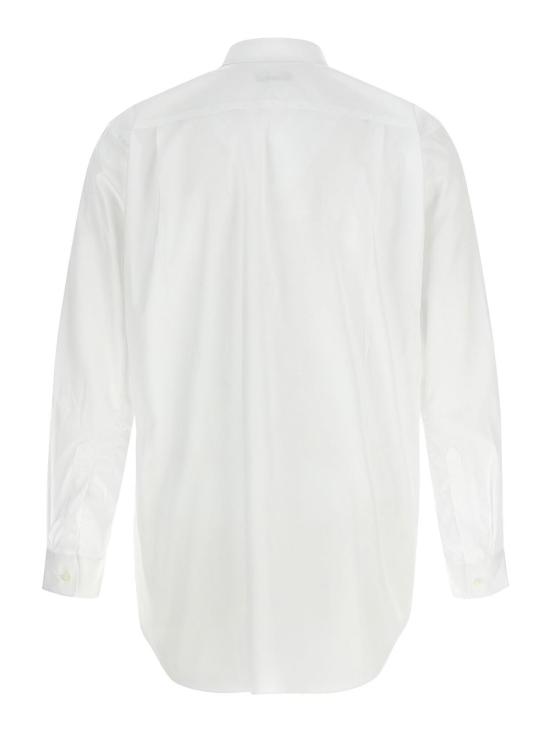  꼼데가르송 긴팔 셔츠 AXB0042 White - COMME DES GARCONS