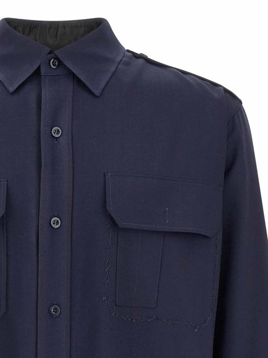  마르지엘라 셔츠 S50DT0059M35524470 Blue - MAISON MARGIELA