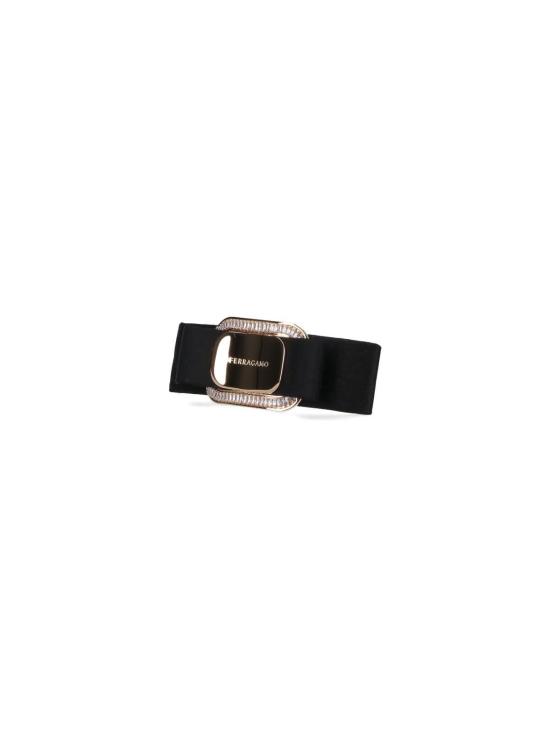  살바토레 페라가모 헤어 액세서리 776416001 Black - SALVATORE FERRAGAMO