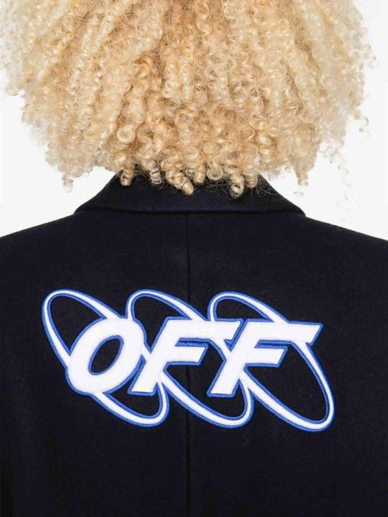 25FW 오프화이트 롱 스커트 OWER02JF25FAB0014801 Blue - OFF WHITE