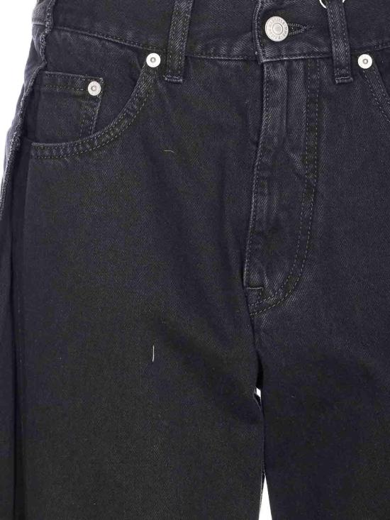 25FW MM6 메종마르지엘라 스트레이트 팬츠 S62LB0200M30011971 Black - MM6 MAISON MARGIELA