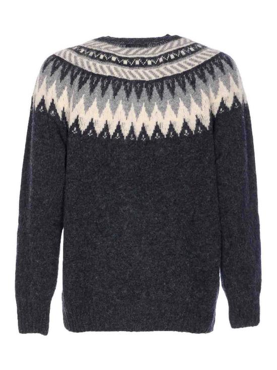 25FW 하울린 스웨터 MAGICIANINTHEMOUNTAINCHARCOAL Grey - HOWLIN