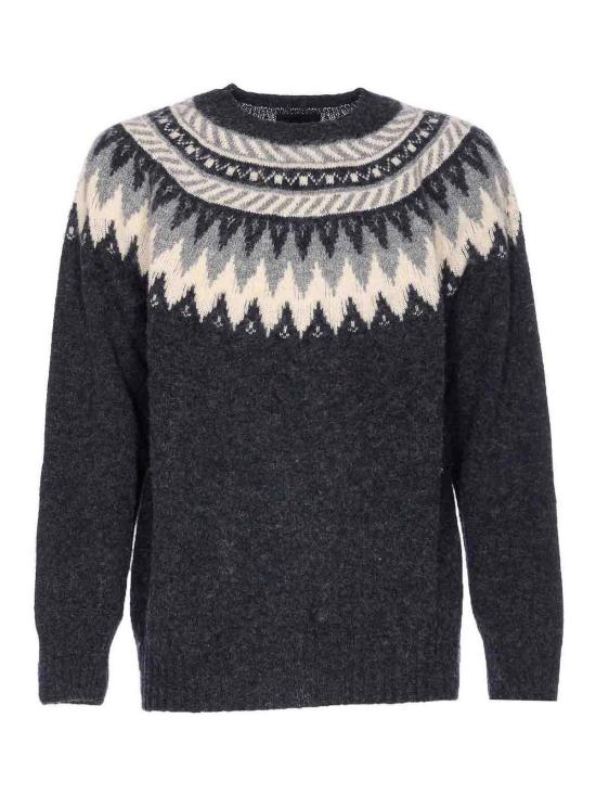 25FW 하울린 스웨터 MAGICIANINTHEMOUNTAINCHARCOAL Grey