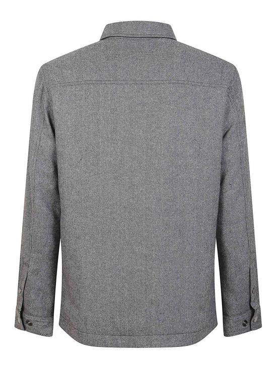 26FW 울리치 알라스칸 리사이클 이탈리안 울 블랜드 오버셔츠 CFWOOS2018MRUT3046163 Grey - WOOLRICH