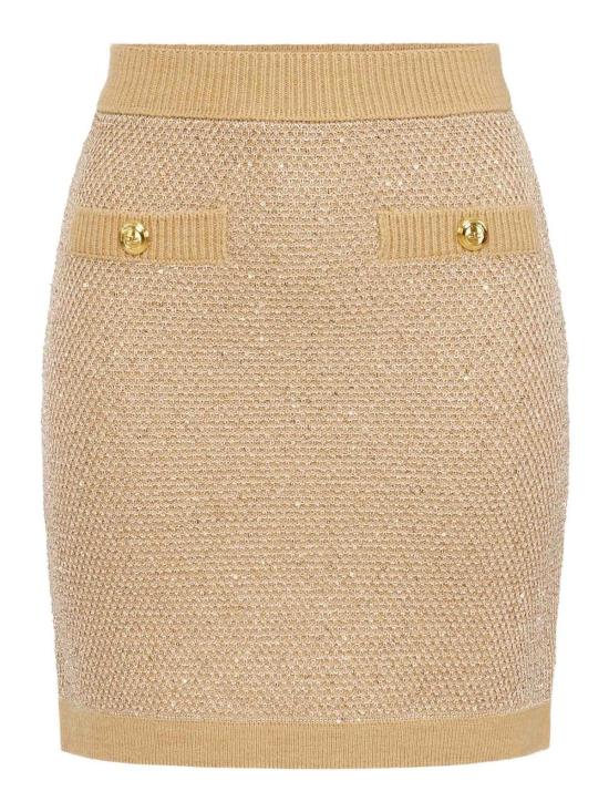 25FW 엘리자베타프랜치 미디 스커트 GK23T57E2EA2 Beige