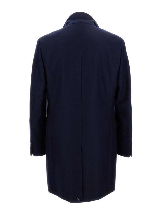 25FW 페이 코트 NAM53511390GAHU802 Dark Blue - FAY