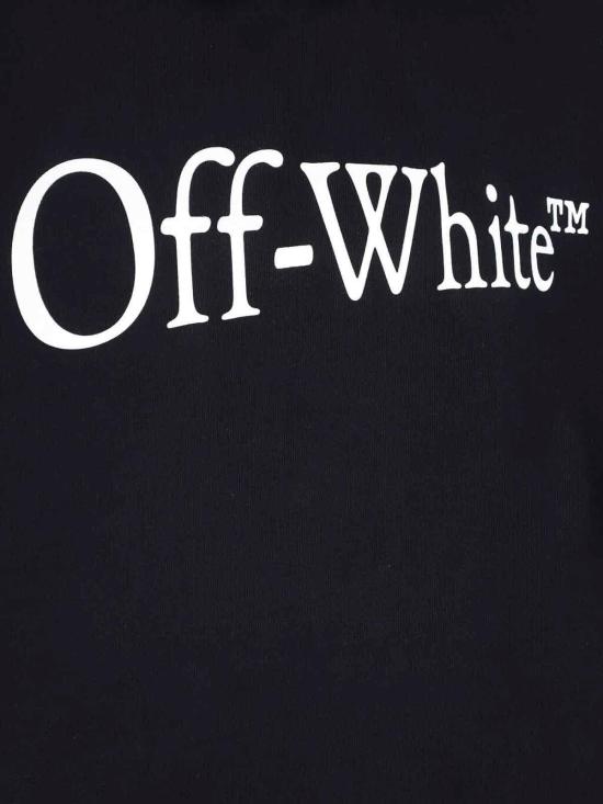 26FW 오프화이트 런 애로우 후드 티셔츠셔츠 OMBB085F25FLE00J1001 - OFF WHITE