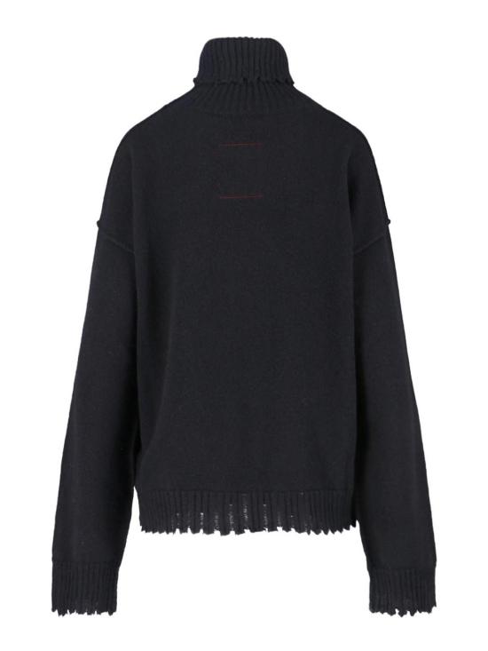 25FW 우마 왕 터틀넥 UK7154UW900 Black - UMA WANG