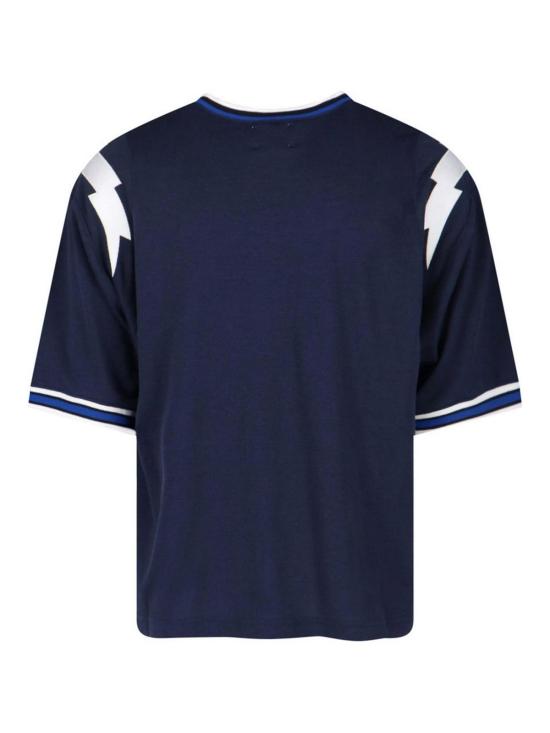 25FW 루드 반팔 티셔츠 RHPF25TT017293076 Blue - RHUDE