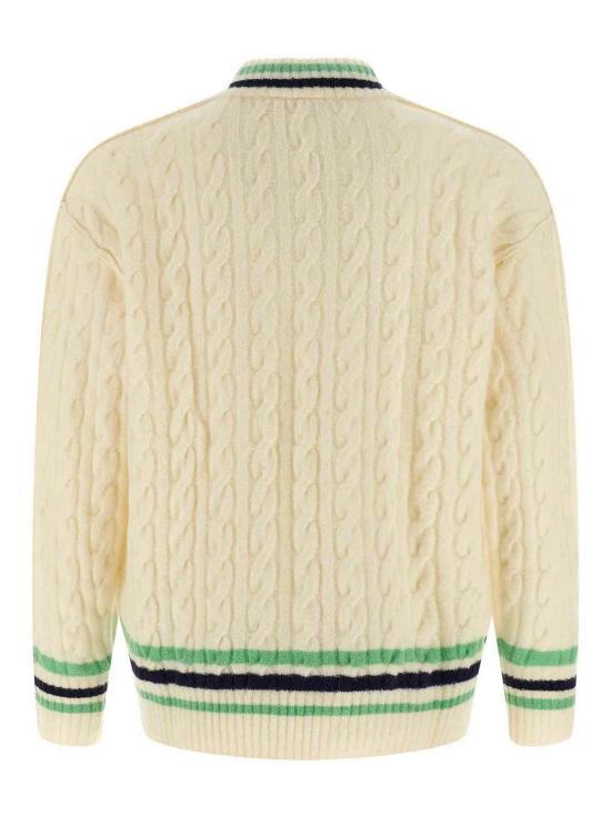  라코스테 스웨터 AH51999II White - LACOSTE