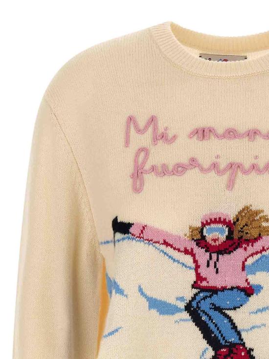  세인트바쓰 탑 QUE001803922IMANDIFUORIPISTA10EMB White - MC2 SAINT BARTH