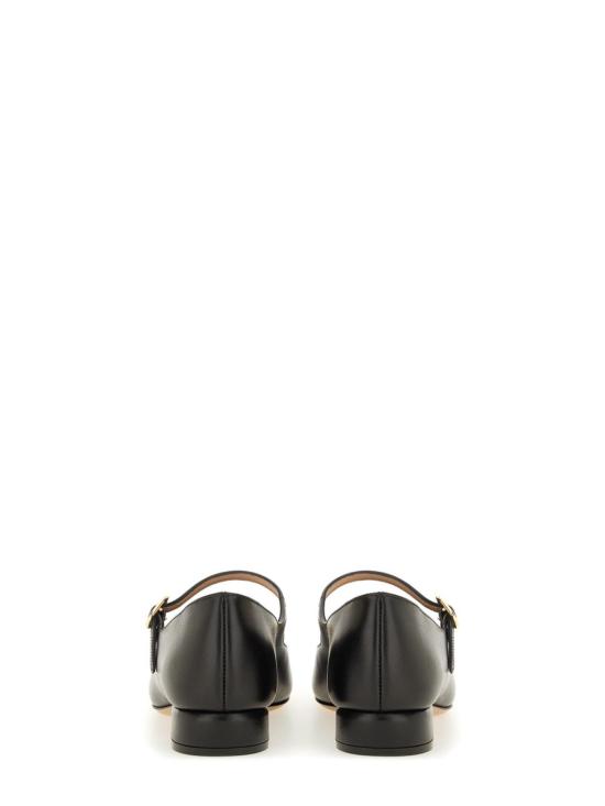 25FW 살바토레 페라가모 플랫 슈즈 78521901K512001 Black - SALVATORE FERRAGAMO