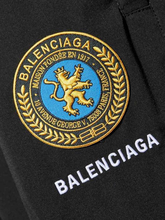 25FW 발렌시아가 트레이닝/조거 팬츠 838819TRO311000 Black - BALENCIAGA