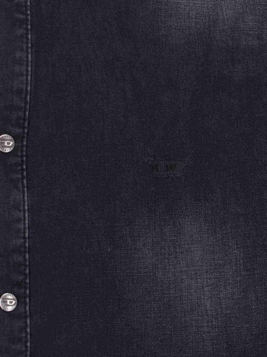  디젤 데님 셔츠 A035340DBDC02 Black - DIESEL