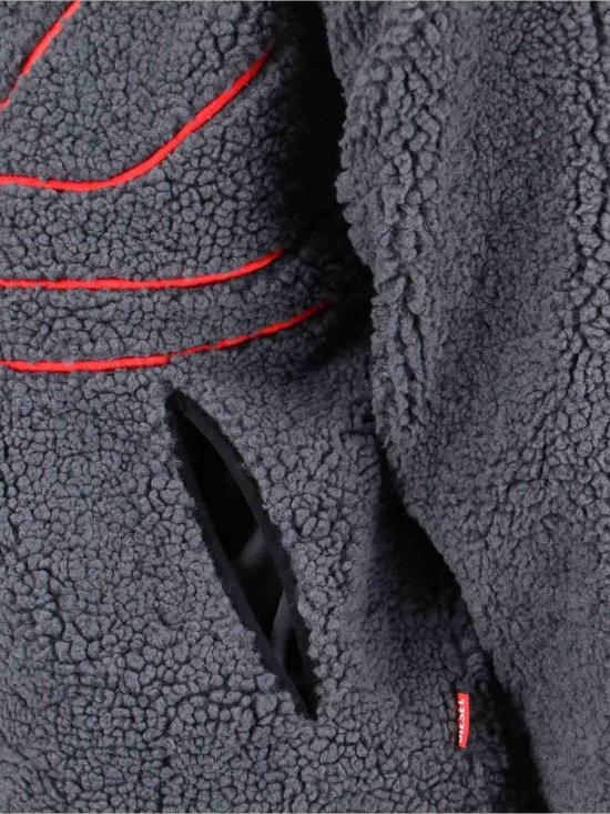  디젤 후드 티셔츠 A189470KIBT9AW Grey - DIESEL