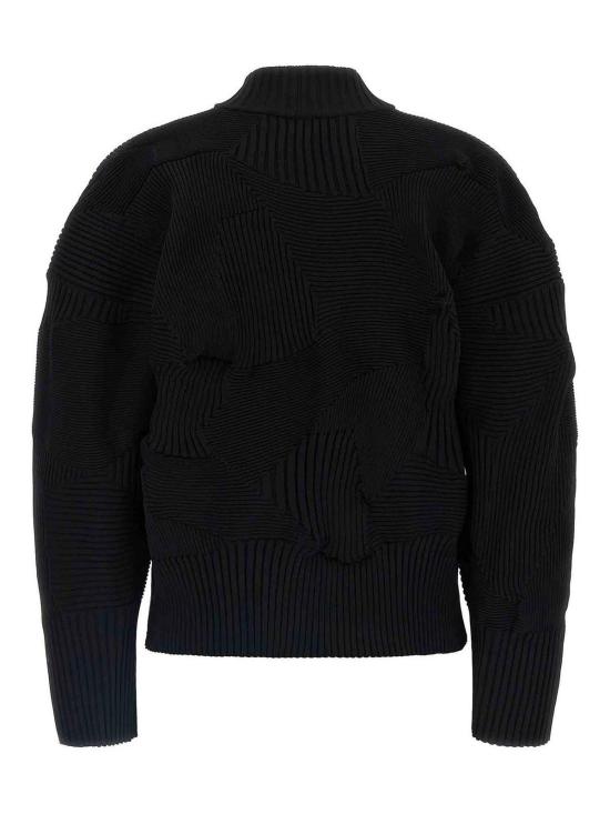  이세이 미야케 가디건 IM58KD25715 Black - ISSEY MIYAKE