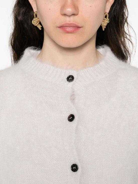 25FW 안토넬리 피렌체 가디건 MARZIA41595P0165020109 Grey - ANTONELLI FIRENZE