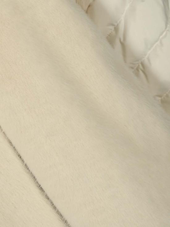  에르노 새틴 & 레이디 얼터너티브 퍼 케이프 다운 자켓 PI002132D12170Z1000 White - HERNO