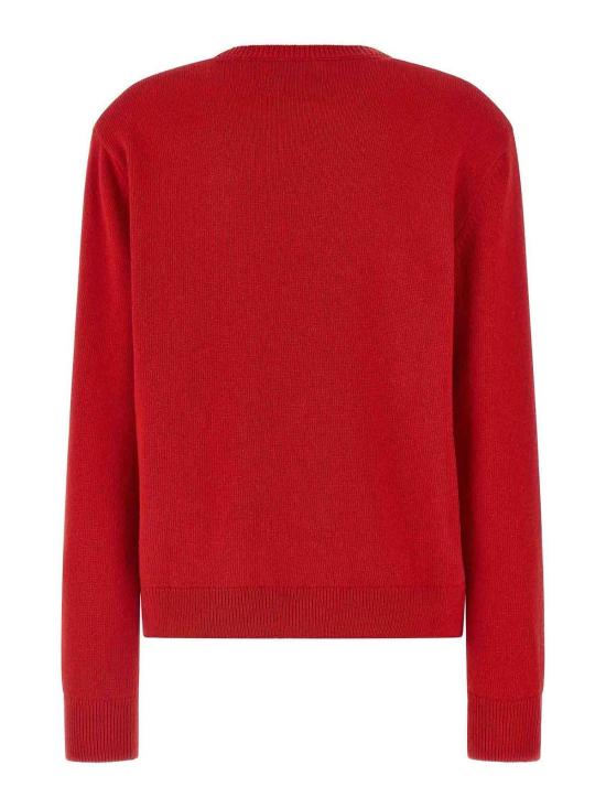 25FW 세인트바쓰 긴팔 티셔츠 QUE001000585IFATEMISANTA41 Red - MC2 SAINT BARTH