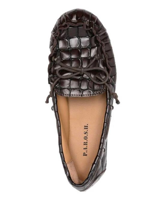 25FW 파로쉬 로퍼 D070283TESTA Dark Brown - PAROSH