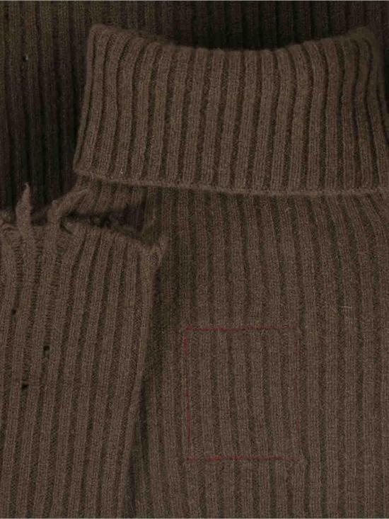 25FW 우마 왕 터틀넥 UK7151UW480 Green - UMA WANG