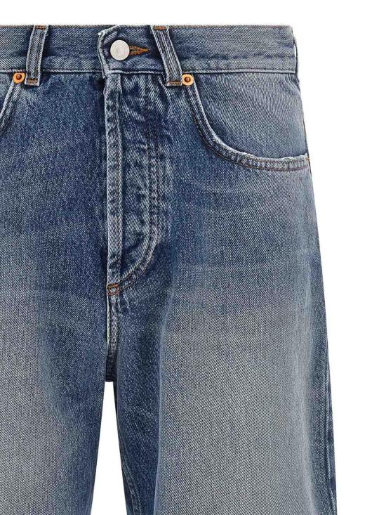 25FW 마리아노 스트레이트 팬츠 MGFW25DP020123262 Blue - MAGLIANO