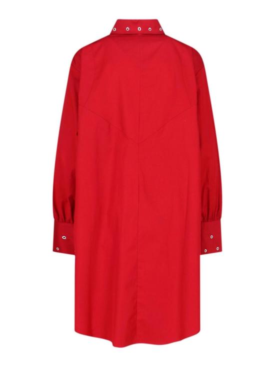 25FW 아워레가시 미디 스커트 W4257FLLIPSTICKREDSUPERPOPLIN Red - OUR LEGACY