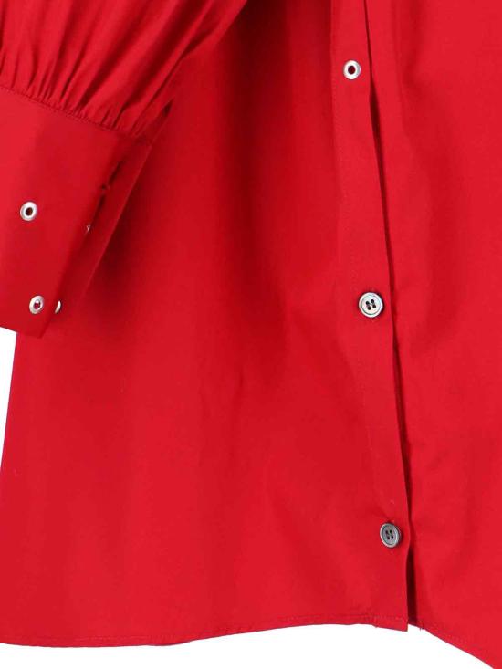 25FW 아워레가시 미디 스커트 W4257FLLIPSTICKREDSUPERPOPLIN Red - OUR LEGACY