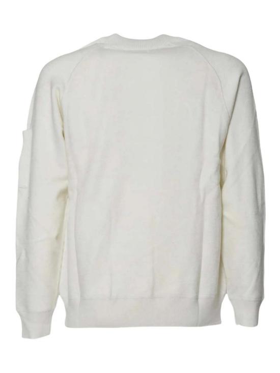  씨피 컴퍼니 스웨터 19CMKN198A110468A103 White - C.P. COMPANY