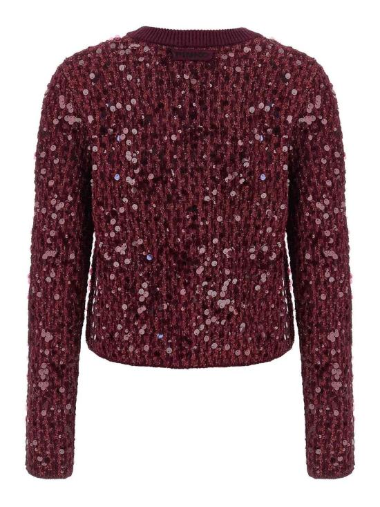  핑코 가디건 105935A2Y9R57 Dark Red - PINKO