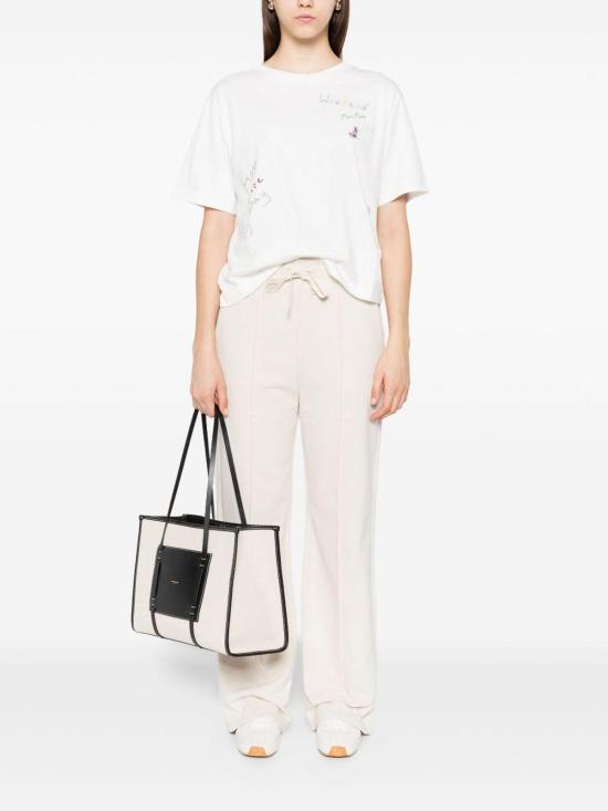 25FW 위켄드막스마라 스트레이트 팬츠 2525786011600001 White - WEEKEND MAX MARA