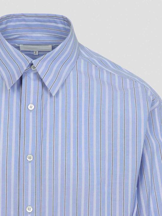 25FW 마르지엘라 긴팔 셔츠 S67DT0021M35625002F Blue - MAISON MARGIELA