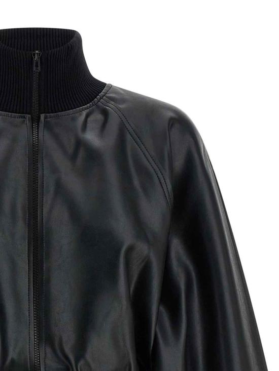  노마카말리 봄버 자켓 ST3254LVR31001 Black - NORMA KAMALI