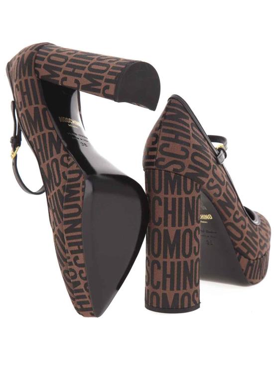  모스키노 힐/펌프스 MN1008CC1H10130A30A Brown - MOSCHINO