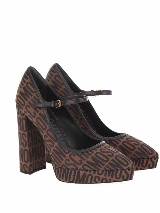  모스키노 힐/펌프스 MN1008CC1H10130A30A Brown - MOSCHINO